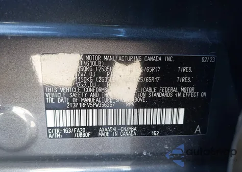 2023 Toyota Rav4 Xle from USA, damaged, VIN 2T3P1RFV5PW356257